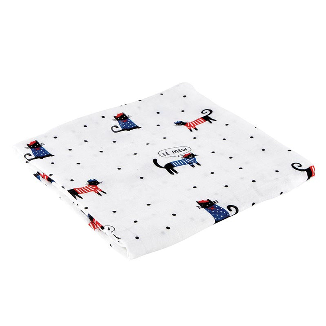 Le Mew Swaddle Blanket