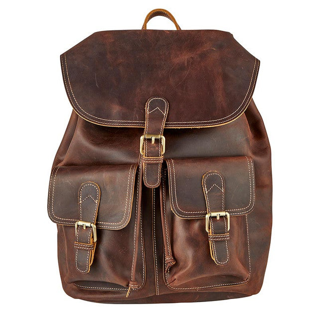 Leather Backpack