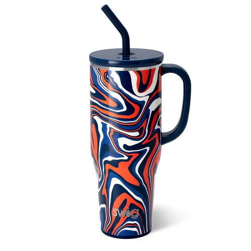 Fanzone Navy+ Orange Mega Mug