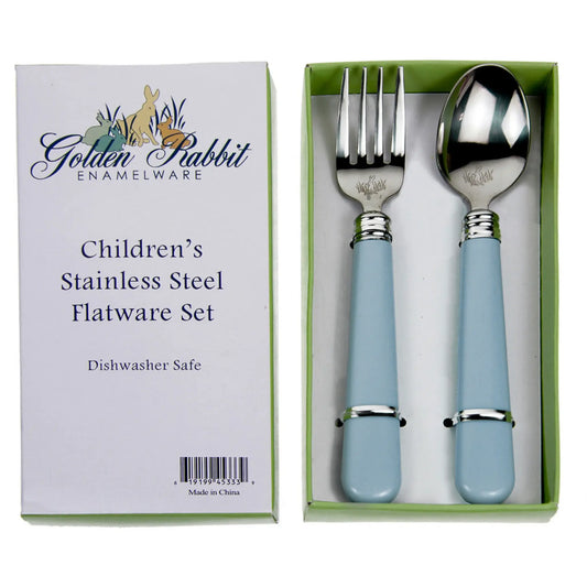 Blue Pastel Flatware Set