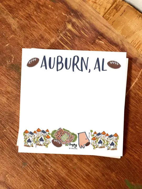 Chunky Notepad, Auburn, AL
