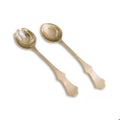 Sierra Modern Vintage Salad Servers in Gold