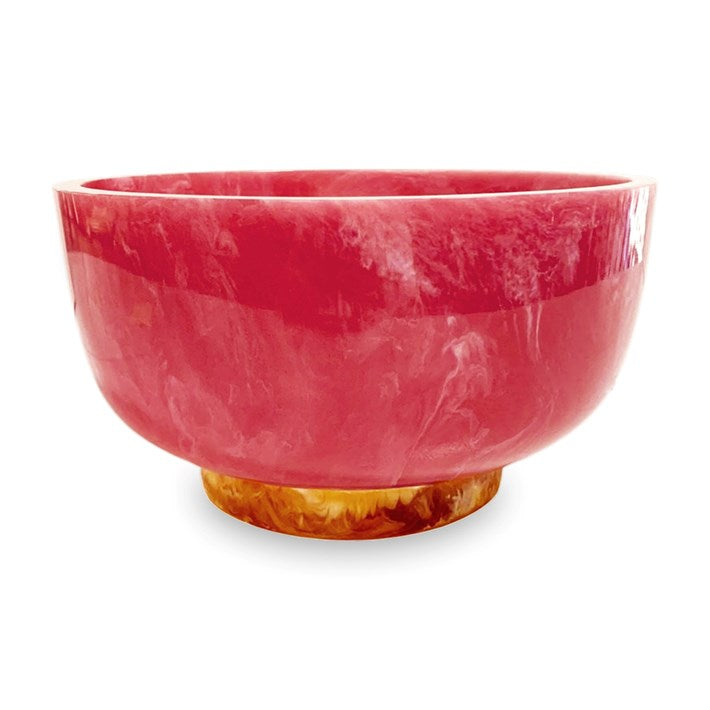 Resin Rio Large Bowl, Pink/Orange