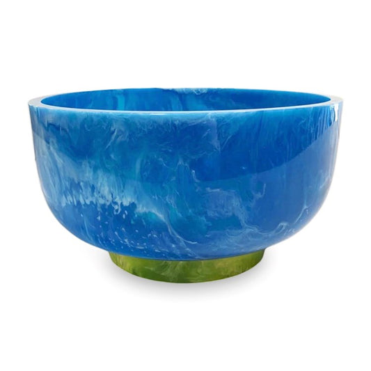 Resin Rio Large Bowl, Blue/Green