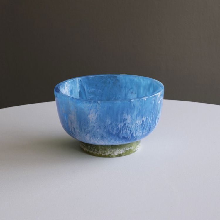 Resin Rio Small Bowl, Blue/Green