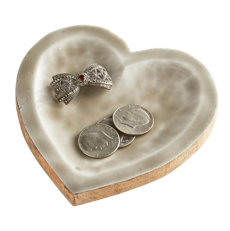 Heart Wooden Tray