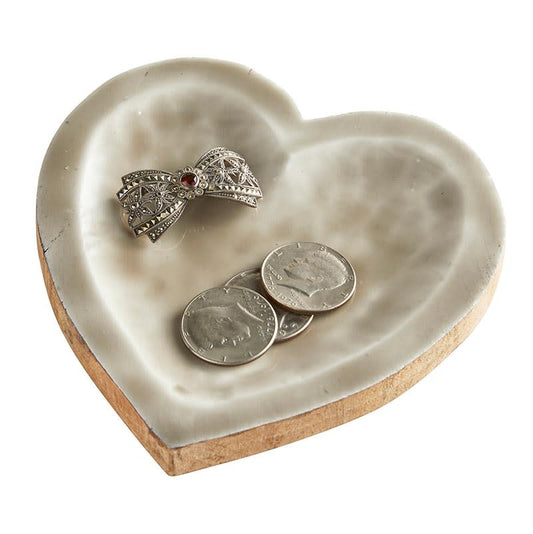Heart Wooden Tray