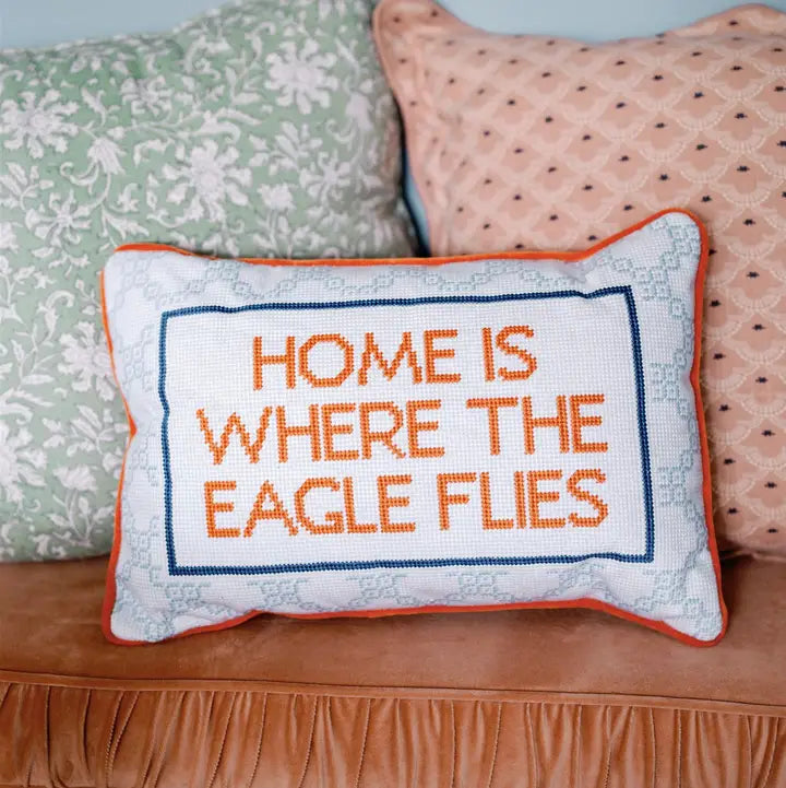 Home is Where the Eagle Flies Pillow