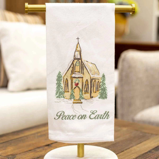 Peace on Earth Tea Towel