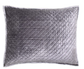 Amity Home Simona Velvet Dutch Euro Steel Blue