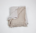 Amity Home Kent Bedspread, Natural/White, Twin