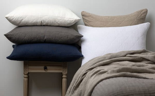 Amity Home, Marshall Ivory Dutch Euro Sham