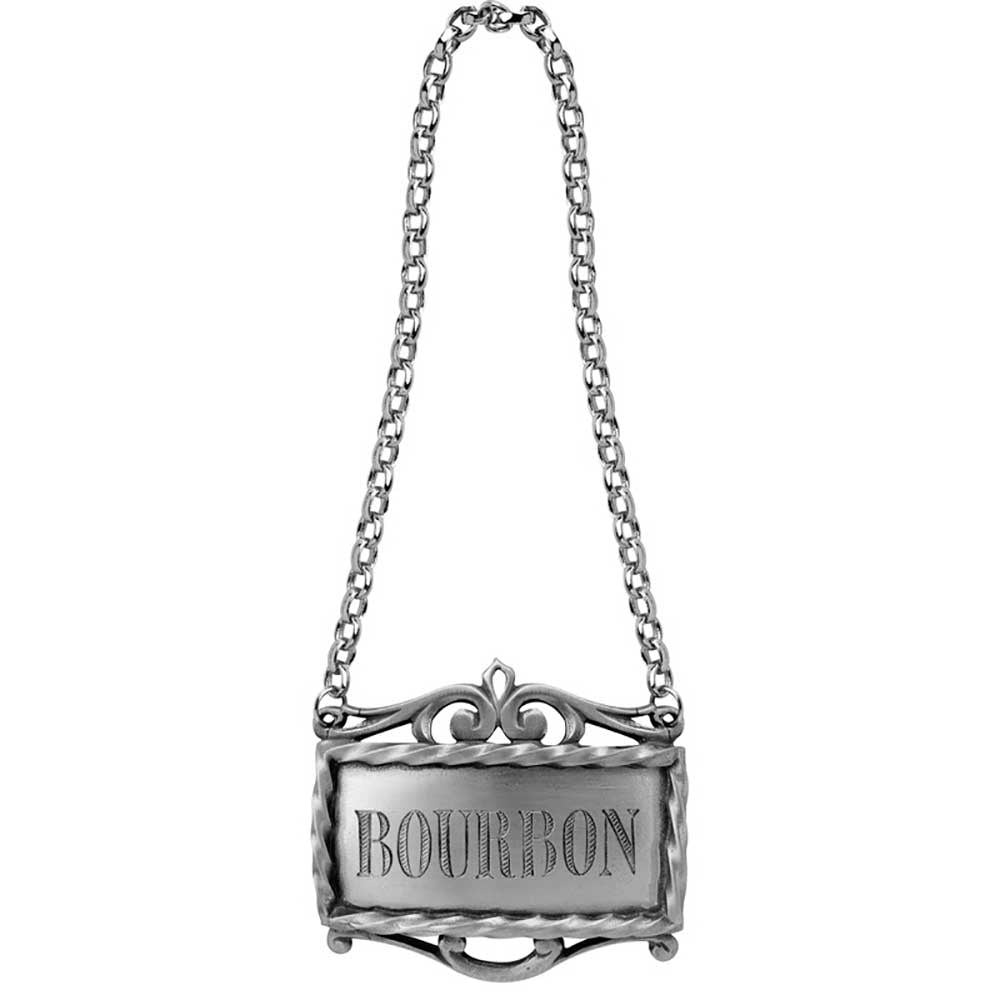 Salisbury Bourbon Decanter Label