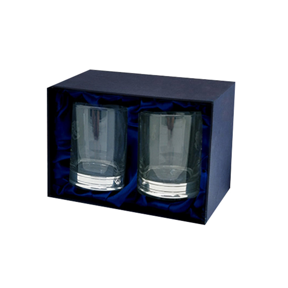 Old Fashion Glass Set of Two