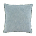 Indaba Selena Linen Pillow, Duck Egg, 20X20