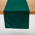 Green Velvet Table Runner