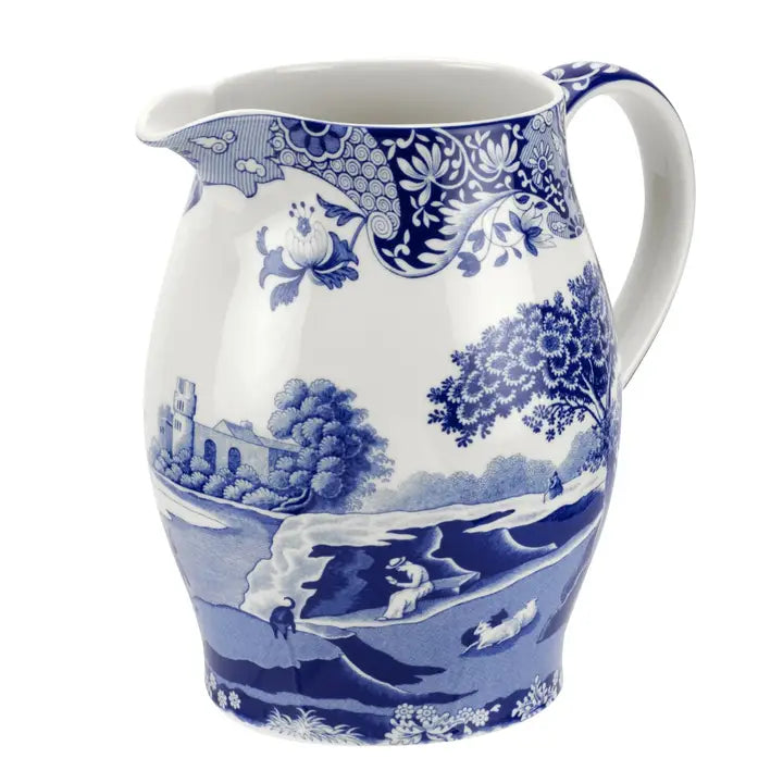 Spode Blue Italian Pitcher