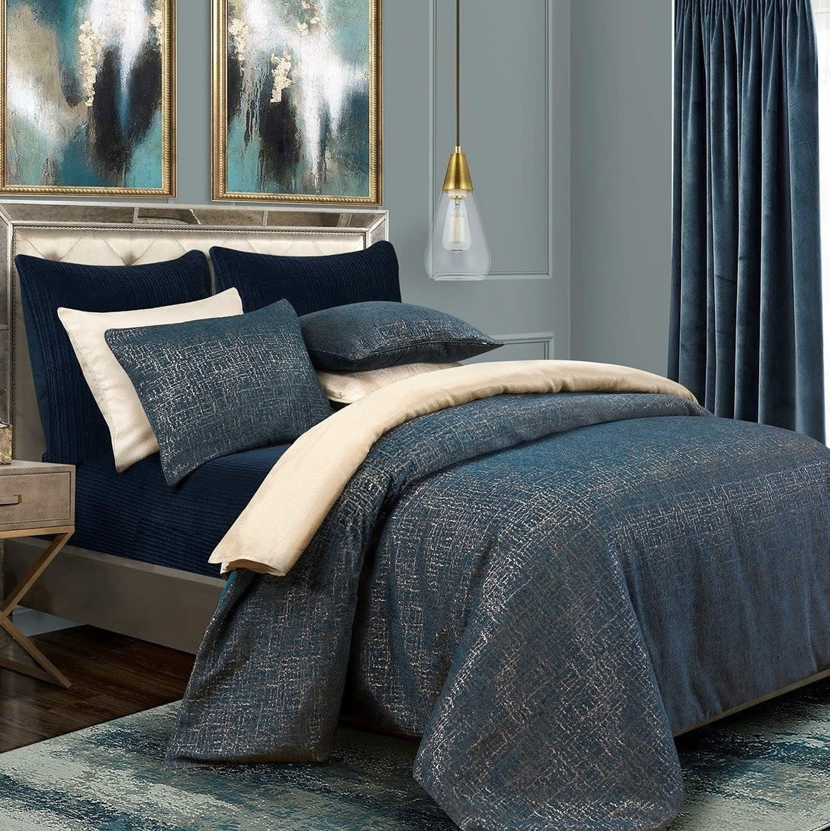 HIEND Hayworth 3Piece Comforter set/Queen
