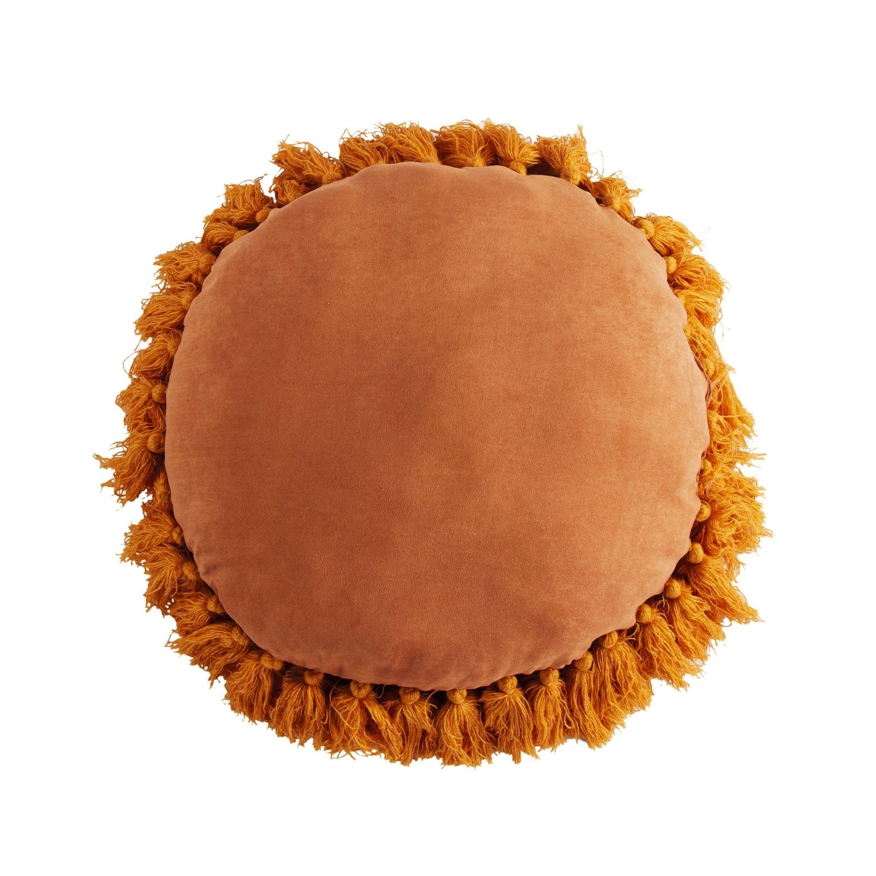 HIEND Aria Round pillow with tassels