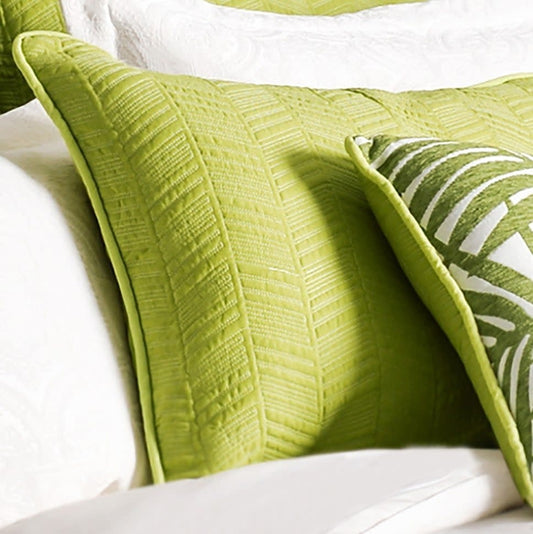 HIEND Capri Pillow Sham - Standard, Lime Green