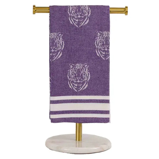 Jacquard Tiger Hand Towel