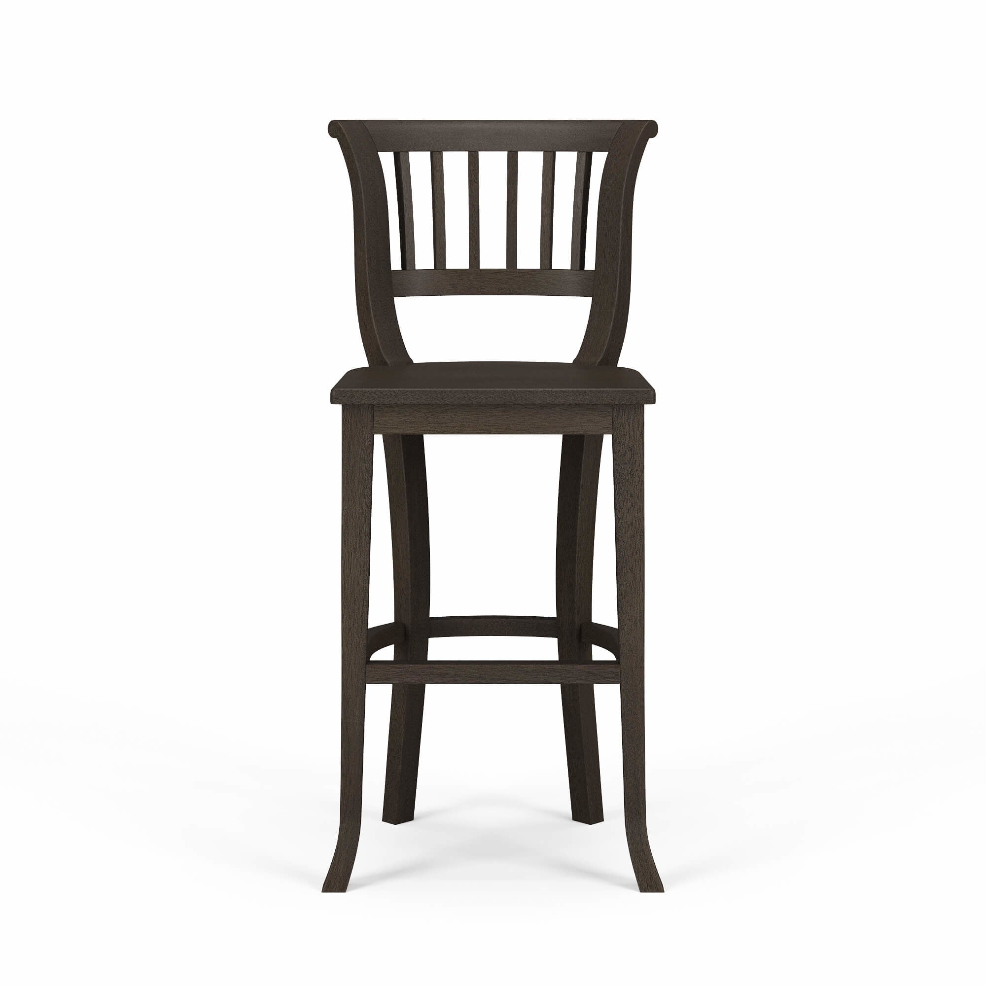 Bramble Manchester Barstool w/Wooden Seat
