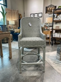 Mainly Baskets Catalina Counter Stool Flagstone Grey 26"