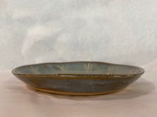 Mudtown Pottery Isaiah Pasta Plate w/Slip Trail