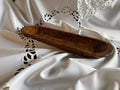 Hand carved long Dough bowl, no handles