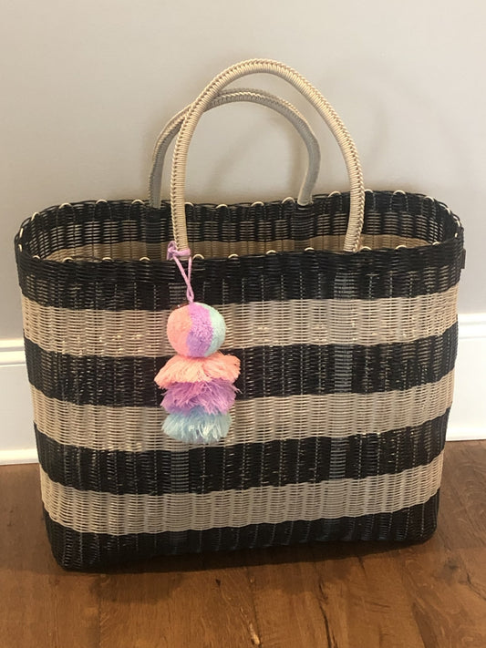 Squeeze de Citron XLarge Nautical Black/Tan Bag