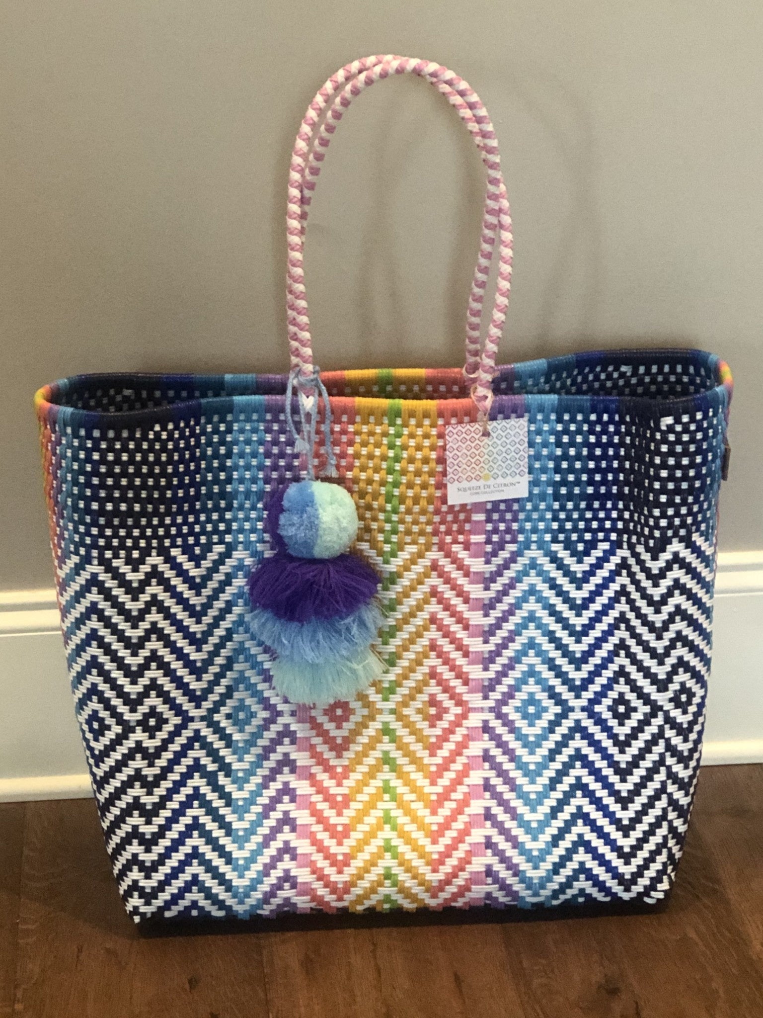 Squeeze de Citron Large Boho Iris Bag