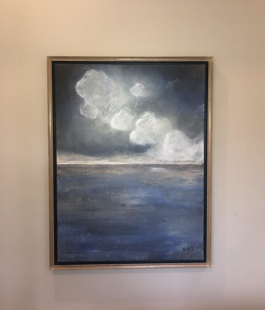 Michael W. Thompson Painting " Spirit" -  30"x40", Acrylic, Framed