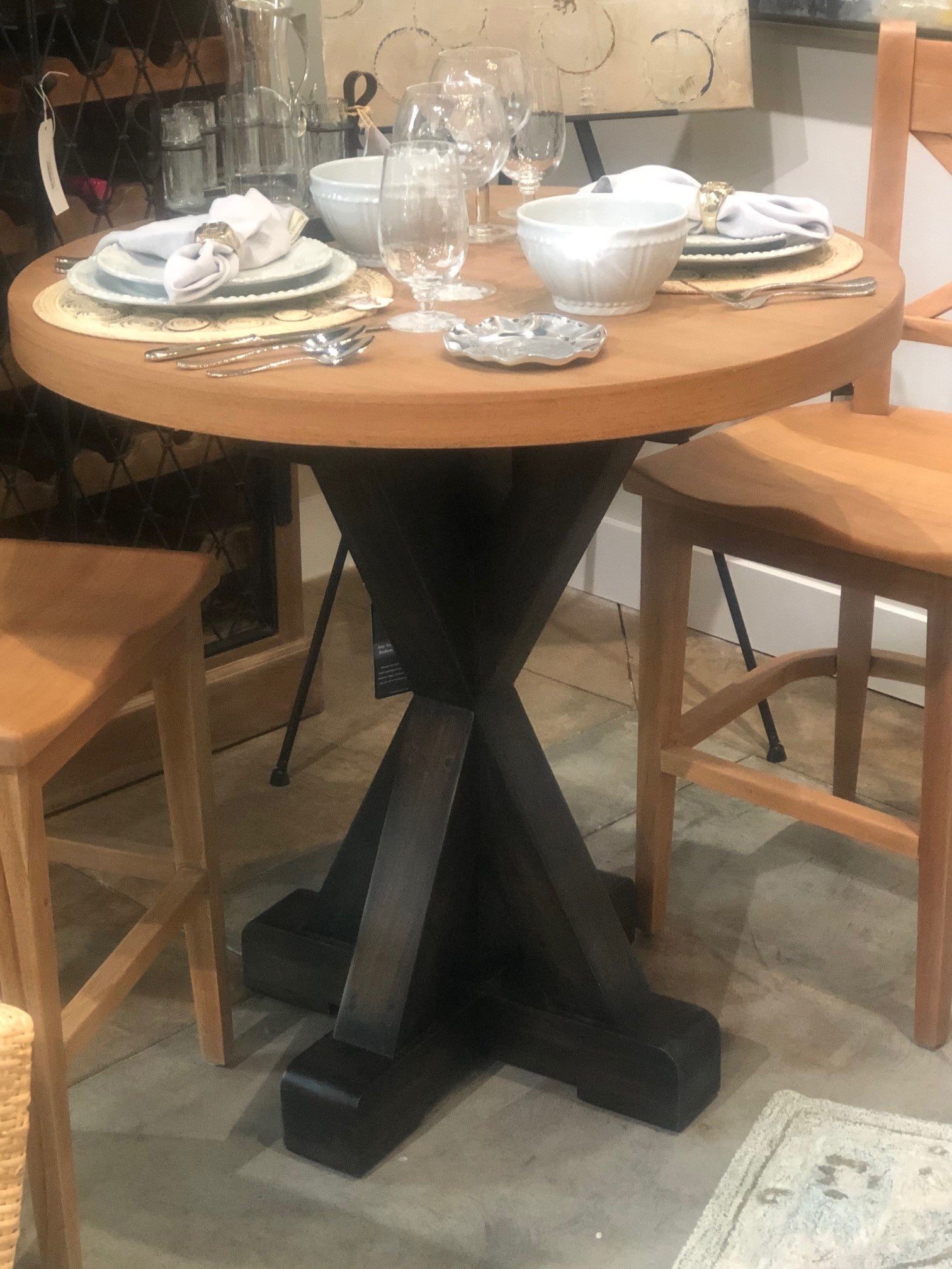 Bramble Riverwalk Round Counter Height Table 36”