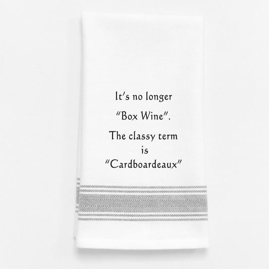Wild Hare Cardboardeaux Teas Towel