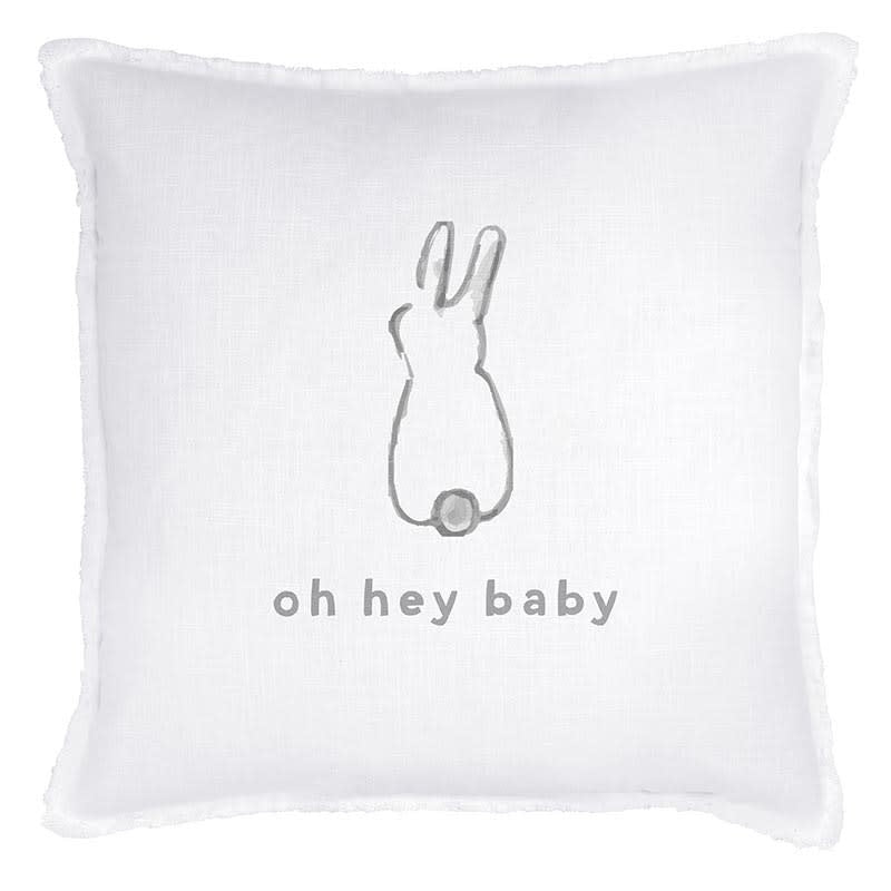 Oh Hey Baby Pillow