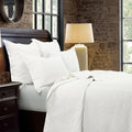 HIEND Linen Quilt set, Queen, Vintage White