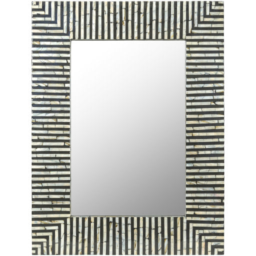 Surya Abalone Wall Mirror