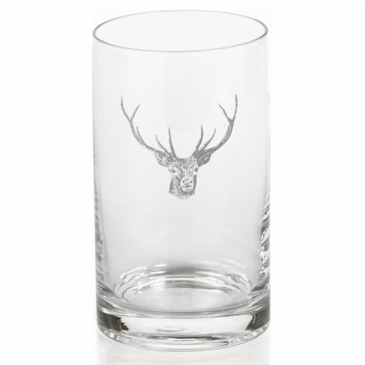 Zodax Stag Head Highball Glass