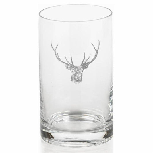 Zodax Stag Head Highball Glass