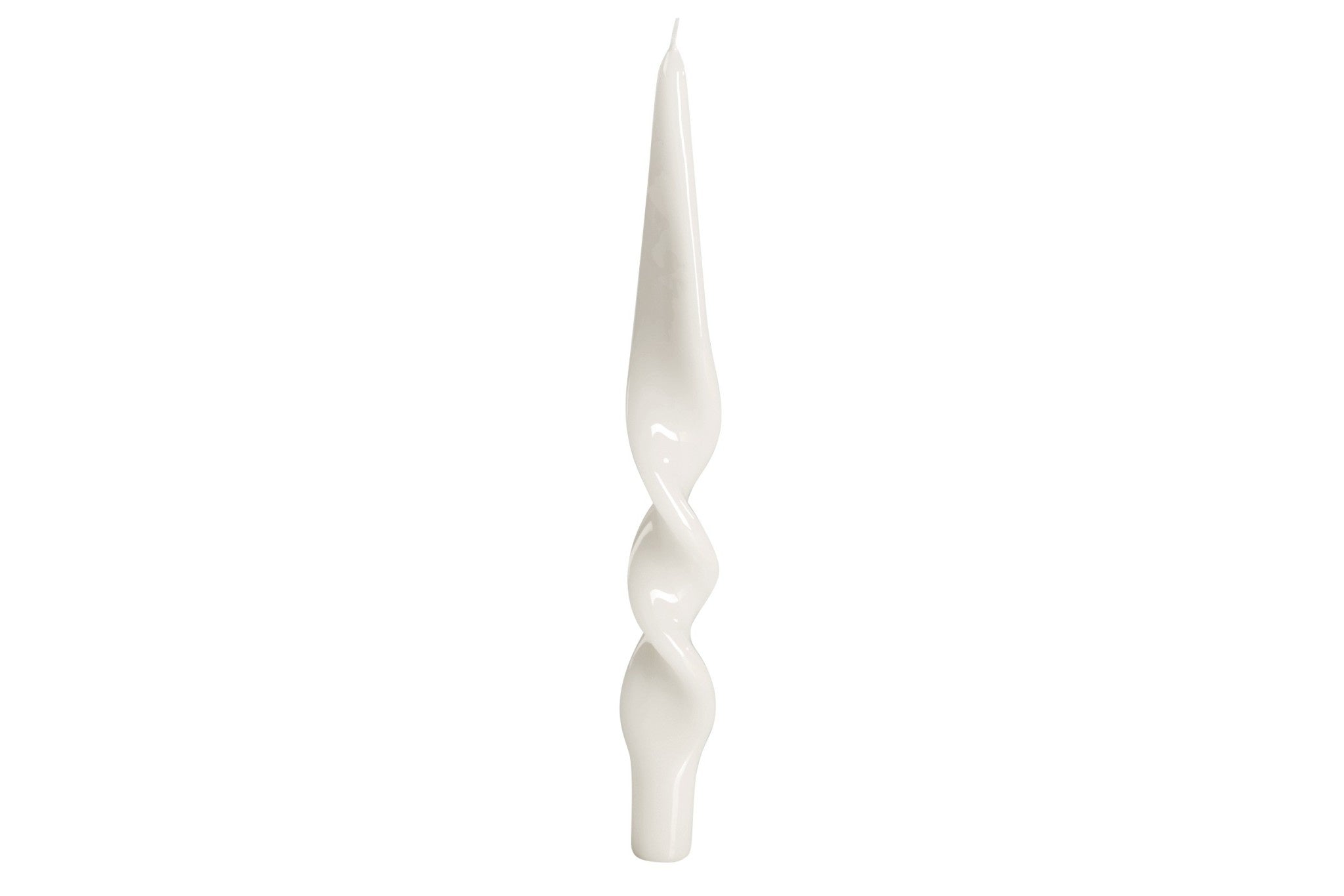 Meloria Denise Taper Candles, Box of 2, White