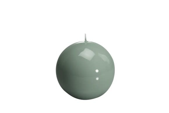 Meloria Ball Candle, Jade Green