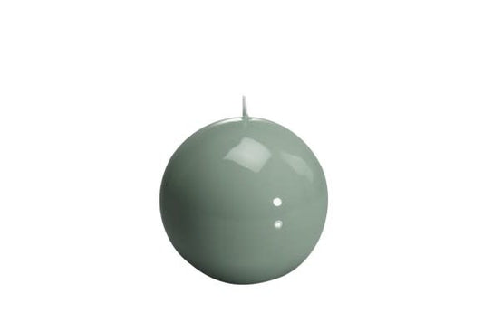 Meloria Ball Candle, Jade Green