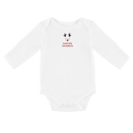 Stephan Baby Santa's Favorite Onesie