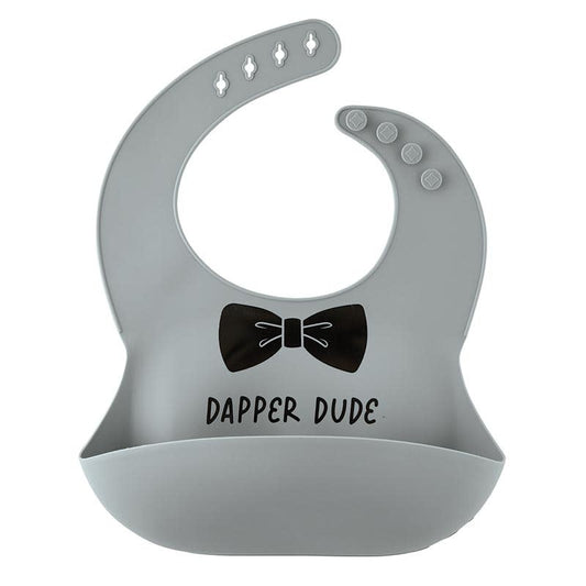 Silicone Bib Dapper Dude