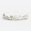 Made Goods Coco Tray White w/gold Faux Coral