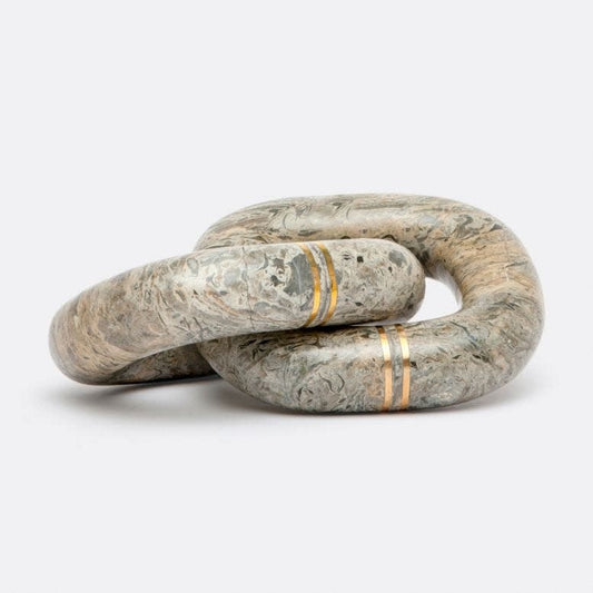 Made Goods Kelton Chain Link Gray Stone