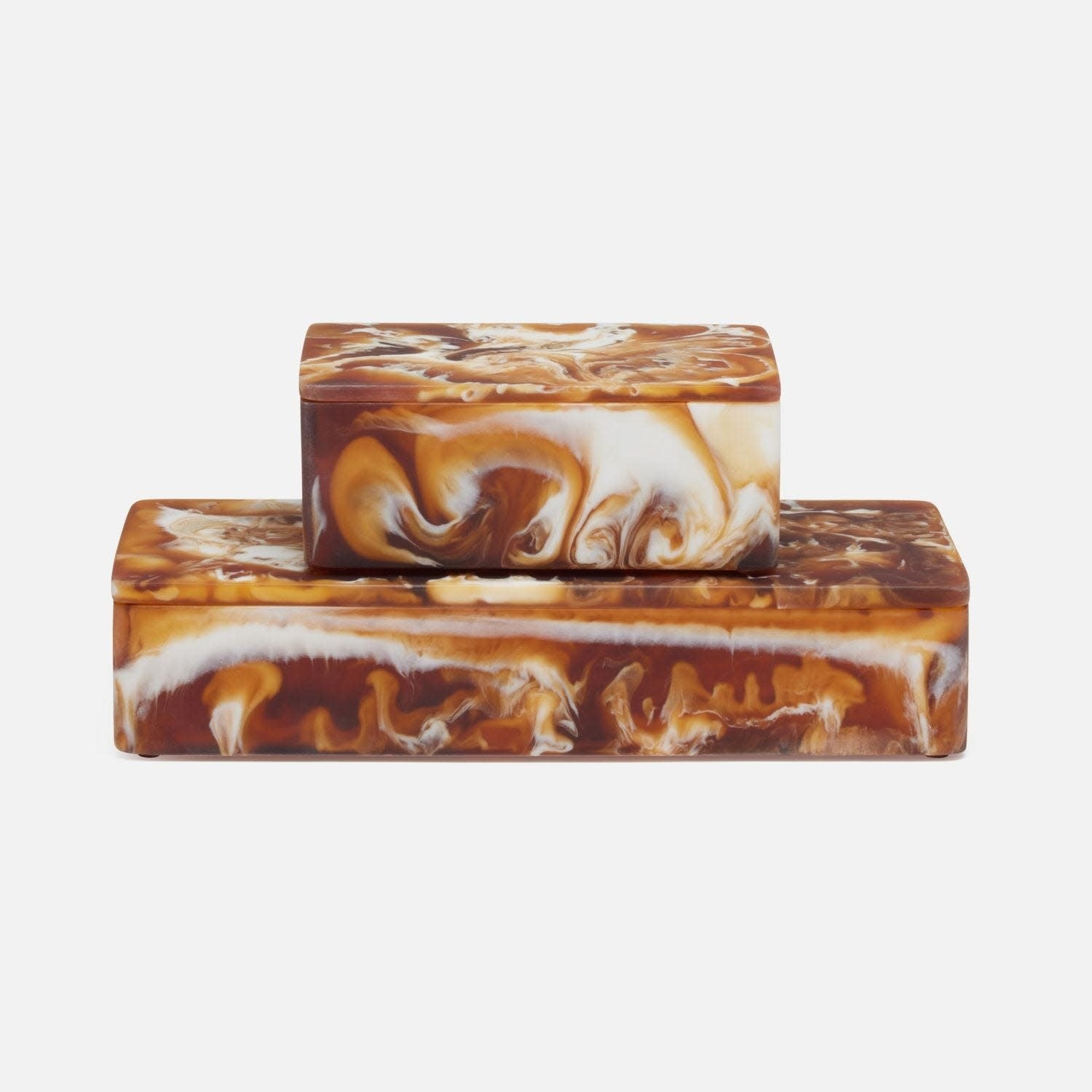 Made Gods Osias Amber Swirled Resin Large