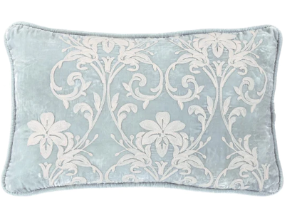 Hiend Embroidery Velvet Pillow  16x26