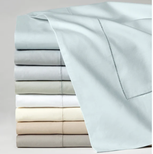 Sferra Celeste King Flat Sheet White