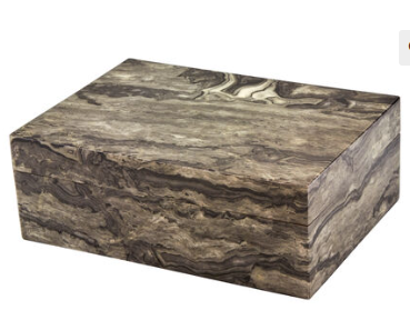 Tizo Design Marble Grey Jewelry Box